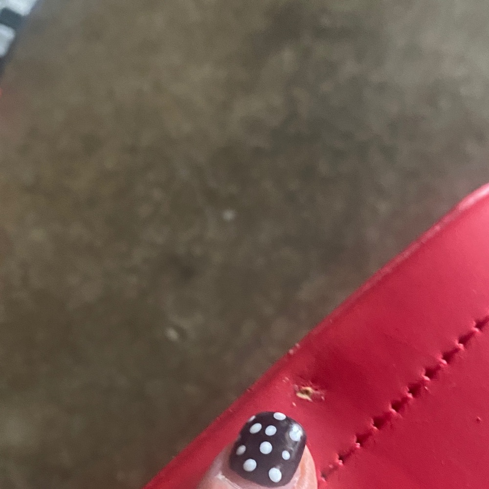 Vintage Havana Red and Black Crossbody/Camera Bag - Picture 4 of 5